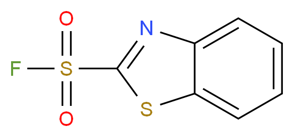 Benzothiazole-2-sulphonyl fluoride_分子结构_CAS_)