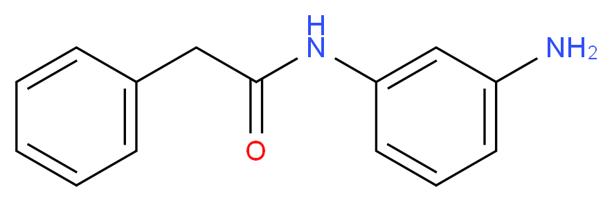 N-(3-Aminophenyl)-2-phenylacetamide_分子结构_CAS_85856-32-2)
