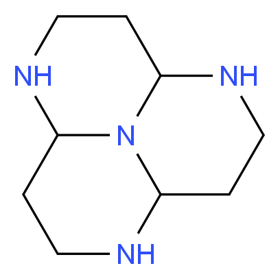 DODECAHYDRO-1,4,7,9B-TETRAAZOPHENALENE_分子结构_CAS_10553-85-2)