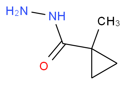 1-Methylcyclopropanecarbohydrazide_分子结构_CAS_72790-89-7)