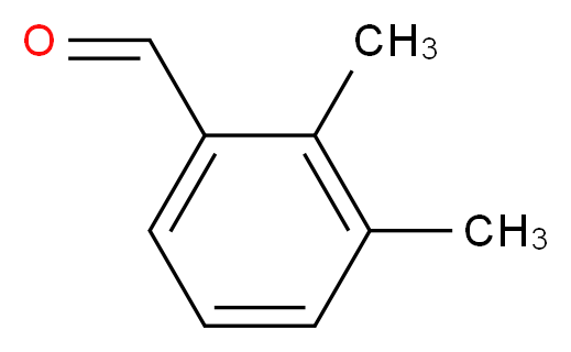 2,3-Dimethylbenzaldehyde_分子结构_CAS_5779-93-1)