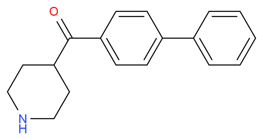 BIPHENYL-4-YL-PIPERIDIN-4-YL-METHANONE_分子结构_CAS_42060-83-3)