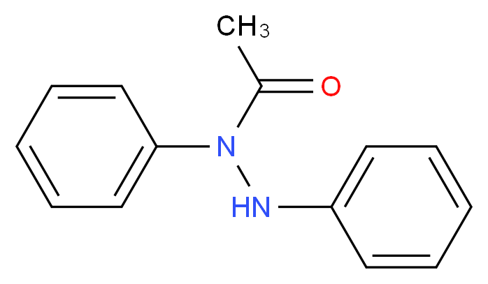 N,N'-diphenylacetohydrazide_分子结构_CAS_22293-38-5
