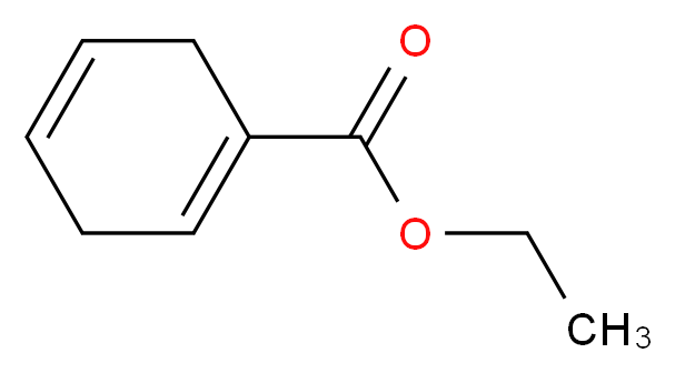 1,4-Cyclohexadiene-1-carboxylic Acid Ethyl Ester_分子结构_CAS_72431-21-1)