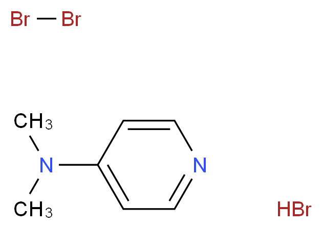 三溴化氢 4-二甲氨基吡啶复合物_分子结构_CAS_92976-81-3)