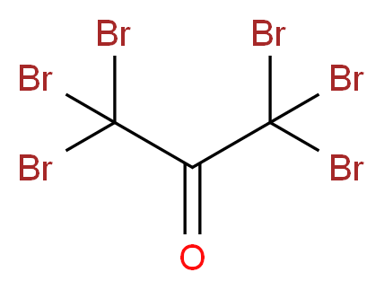 1,1,1,3,3,3-六溴丙酮_分子结构_CAS_23162-64-3)