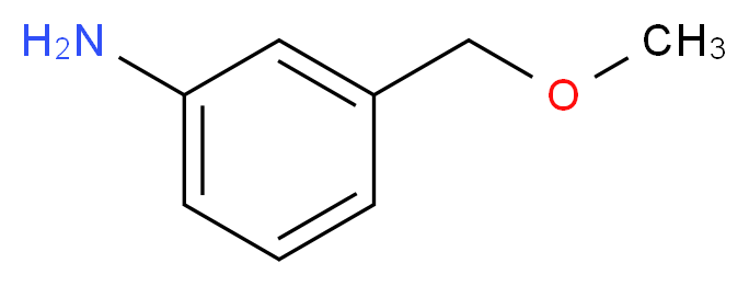 3-(methoxymethyl)aniline_分子结构_CAS_53473-83-9