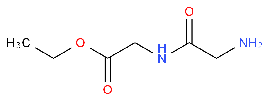 GLYCYLGLYCINE ETHYL ESTER HCl REAG_分子结构_CAS_627-74-7)