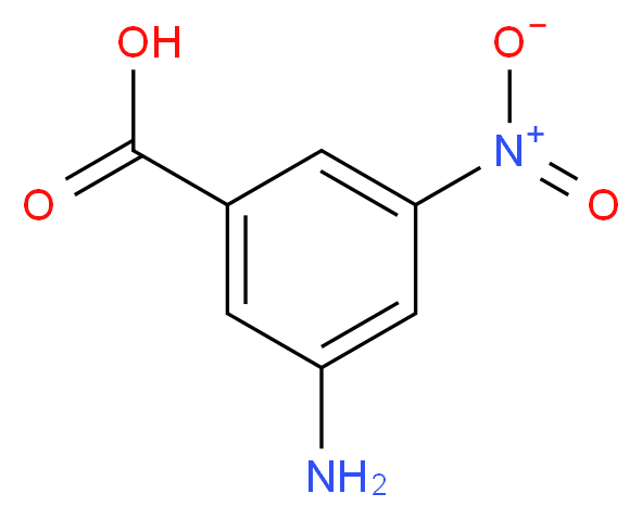 3-amino-5-nitrobenzoic acid_分子结构_CAS_618-84-8