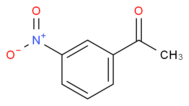 1-(3-nitrophenyl)ethan-1-one_分子结构_CAS_121-89-1