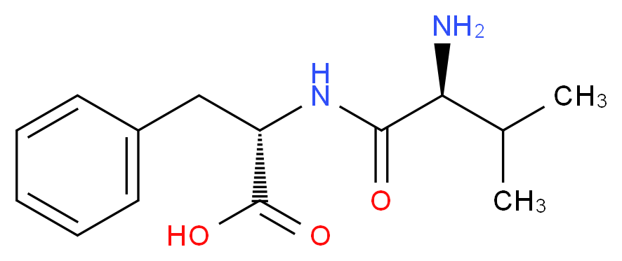 L-VALYL-L-PHENYLALANINE_分子结构_CAS_3918-92-1)