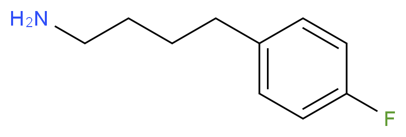 4-(4-fluorophenyl)butan-1-amine_分子结构_CAS_149080-28-4