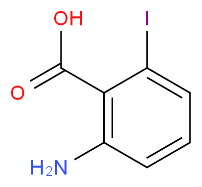 2-amino-6-iodobenzoic acid_分子结构_CAS_)