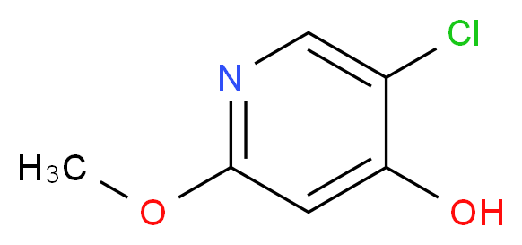 5-chloro-2-methoxypyridin-4-ol_分子结构_CAS_1196146-71-0)