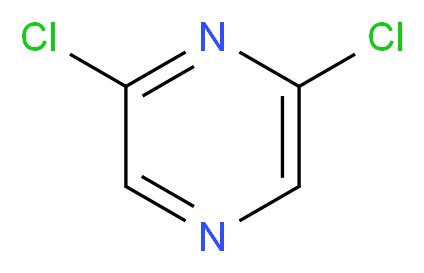 2,6-Dichloropyrazine_分子结构_CAS_4774-14-5)