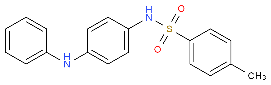 p-(p-TOLUENESULFONAMIDO) DIPHENYLAMINE_分子结构_CAS_100-93-6)