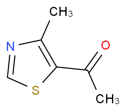 1-(4-methyl-1,3-thiazol-5-yl)ethan-1-one_分子结构_CAS_38205-55-9