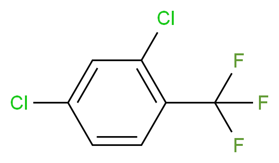 2,4-Dichlorobenzotrifluoride_分子结构_CAS_320-60-5)