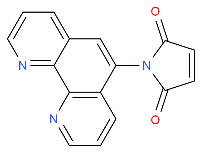 1,10-Phenanthroline Maleimide_分子结构_CAS_351870-31-0)