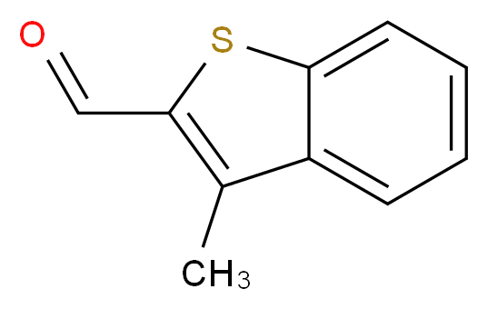 3-Methylbenzo[b]thiophene-2-carboxaldehyde_分子结构_CAS_22053-74-3)