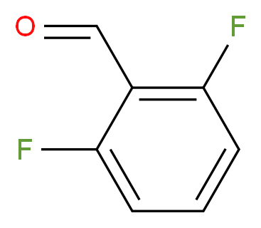 2,6-Difluorobenzaldehyde_分子结构_CAS_437-81-0)