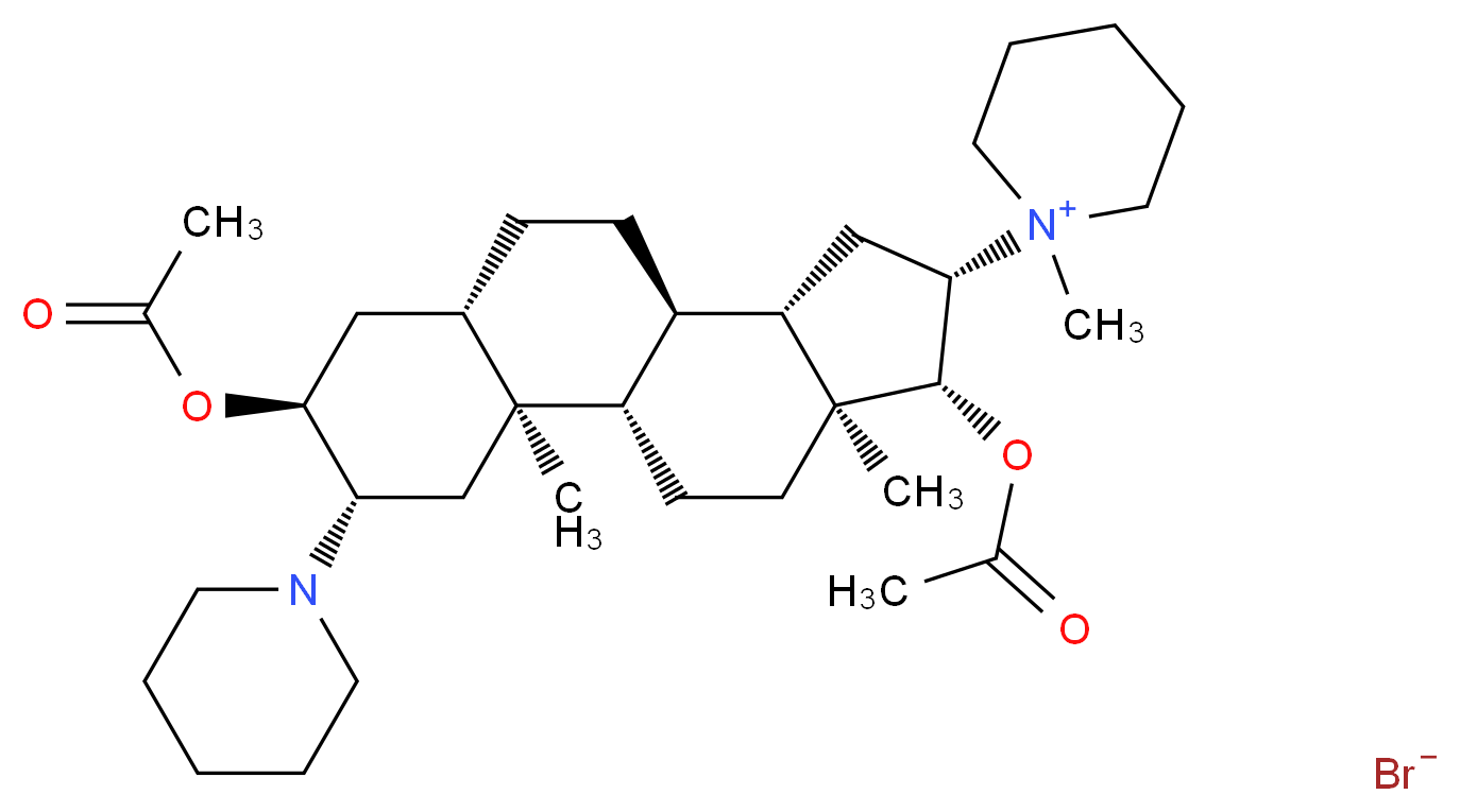 Vecuronium bromide_分子结构_CAS_50700-72-6)