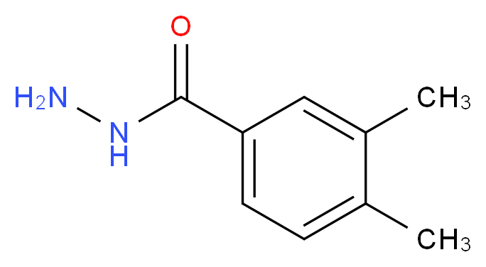 3,4-dimethylbenzohydrazide_分子结构_CAS_42596-61-2)