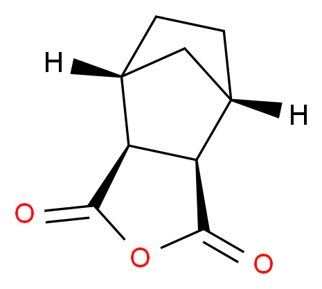 exo-Norbornane-2,3-dicarboxylic Anhydride_分子结构_CAS_14166-28-0)