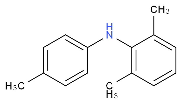 2,6-DiMethyl-N-(p-tolyl)aniline_分子结构_CAS_24542-61-8)