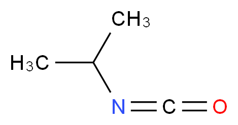 异丙基异氰酸酯_分子结构_CAS_1795-48-8)