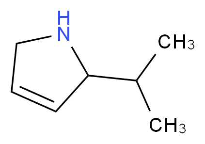 2-(propan-2-yl)-2,5-dihydro-1H-pyrrole_分子结构_CAS_756476-29-6