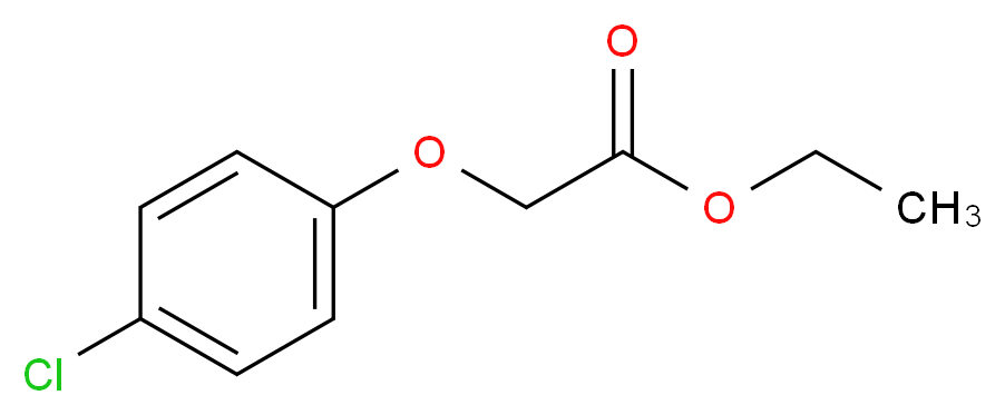 (4-CHLOROPHENOXY) ACETIC ACID ETHYL ESTER_分子结构_CAS_14426-42-7)