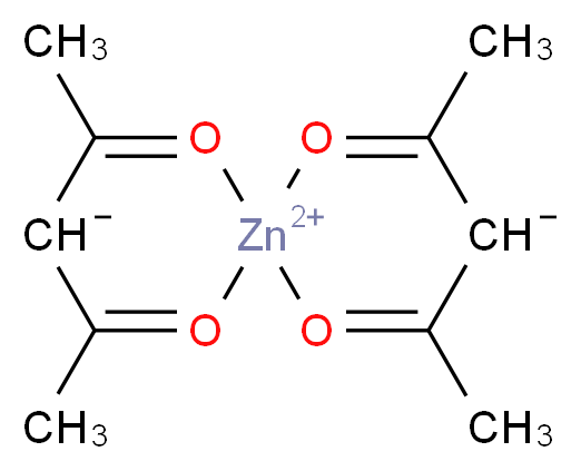 ZINC ACETYLACETONATE_分子结构_CAS_14024-63-6)