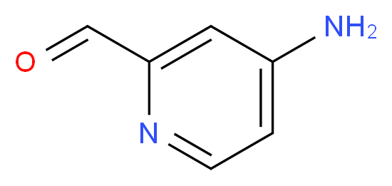 4-aminopicolinaldehyde_分子结构_CAS_1060809-62-2)