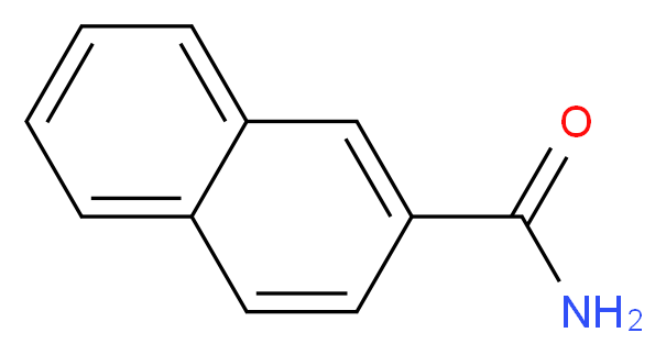 萘-2-甲酰胺_分子结构_CAS_2243-82-5)