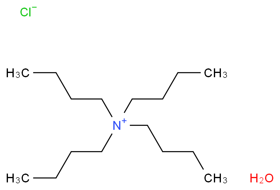 Tetrabutylammonium chloride hydrate_分子结构_CAS_37451-68-6)