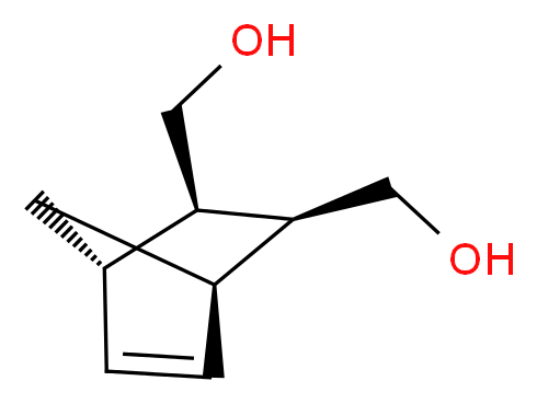 [(1R,2S,3R,4S)-3-(hydroxymethyl)bicyclo[2.2.1]hept-5-en-2-yl]methanol_分子结构_CAS_699-97-8
