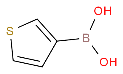 Thiophene-3-boronic acid_分子结构_CAS_6165-69-1)