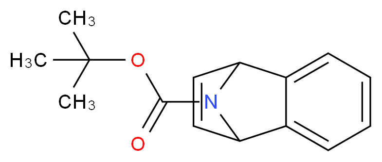 tert-butyl 11-azatricyclo[6.2.1.0^{2,7}]undeca- 2,4,6,9-tetraene-11-carboxylate_分子结构_CAS_5176-28-3)