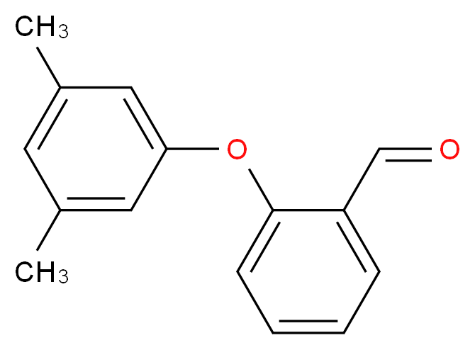 2-(3,5-dimethylphenoxy)benzaldehyde_分子结构_CAS_320423-51-6