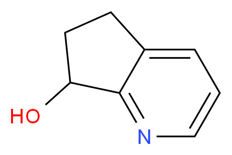 5H,6H,7H-cyclopenta[b]pyridin-7-ol_分子结构_CAS_41598-71-4