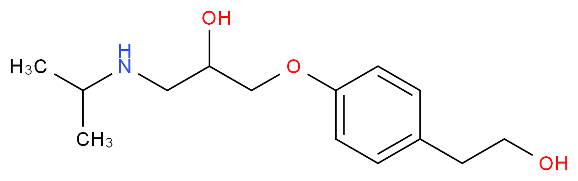 O-Desmethyl Metoprolol_分子结构_CAS_62572-94-5)