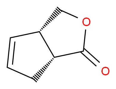 (3aS,6aR)-1H,3H,3aH,6H,6aH-cyclopenta[c]furan-1-one_分子结构_CAS_128946-78-1