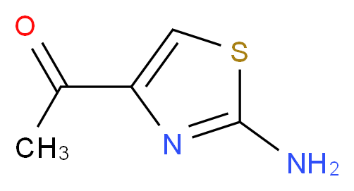 1-(2-Aminothiazol-4-yl)ethanone_分子结构_CAS_101258-16-6)