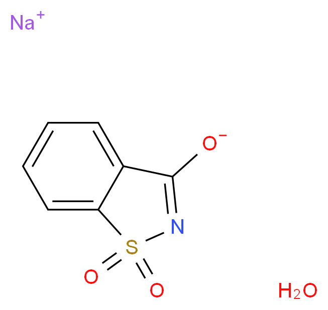 糖精钠_分子结构_CAS_82385-42-0)