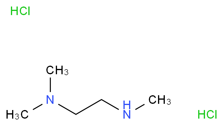 N1,N1,N2-Trimethylethane-1,2-diamine dihydrochloride_分子结构_CAS_326888-32-8)