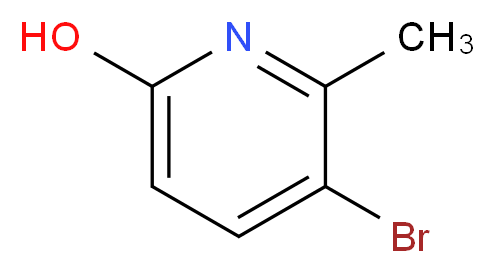 3-Bromo-6-hydroxy-2-methylpyridine 98%_分子结构_CAS_54923-31-8)