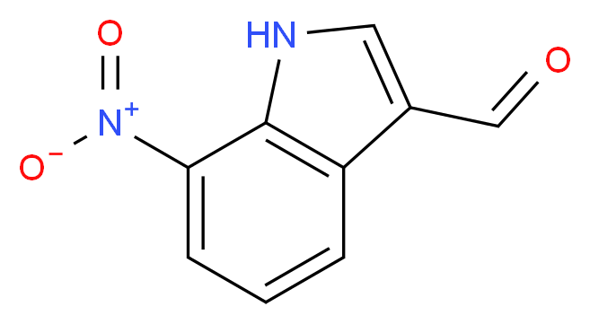 7-Nitroindole-3-carboxyaldehyde_分子结构_CAS_10553-14-7)