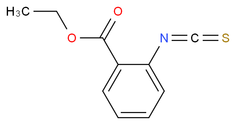 ethyl 2-isothiocyanatobenzoate_分子结构_CAS_99960-09-5