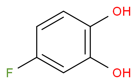 1,2-Dihydroxy-4-fluorobenzene 97%_分子结构_CAS_367-32-8)